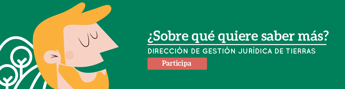 Banner ¿Sobre qué quiere saber más? con botón para participar 