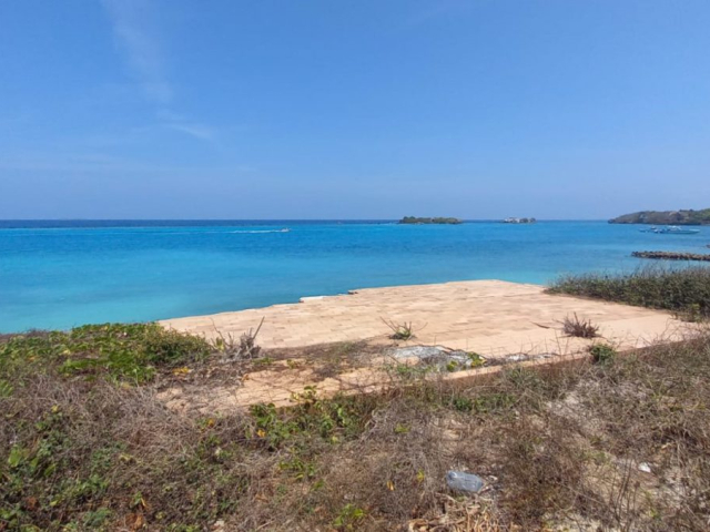 Foto del mar en Islas del Rosario.