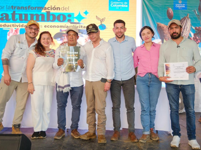 La ANT impulsa la transformación del Catatumbo con 35.813 hectáreas para el campo