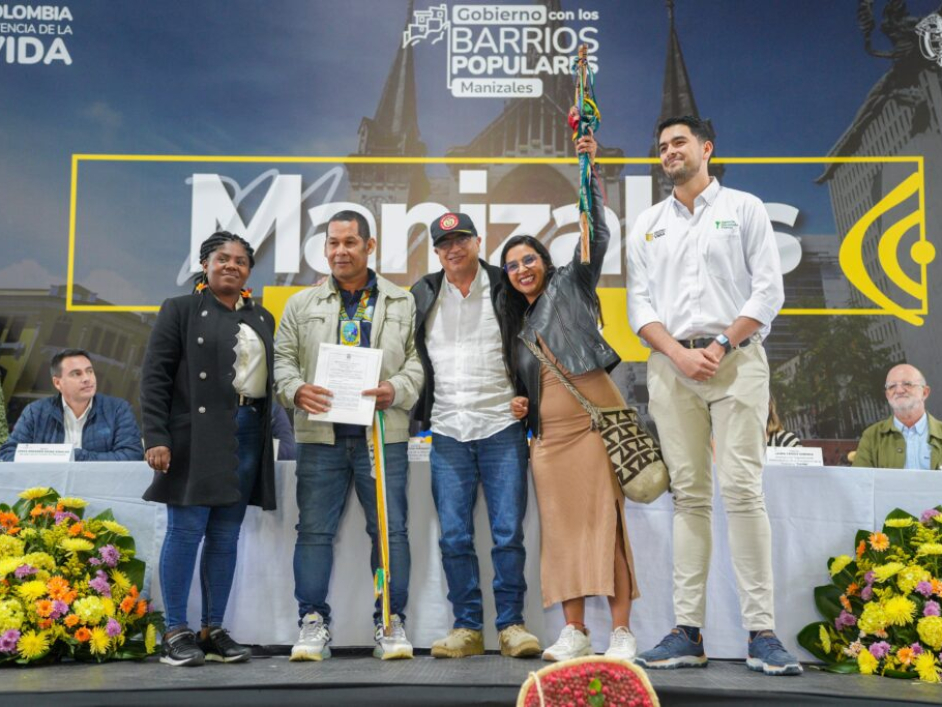 Entrega resguardo Indígena