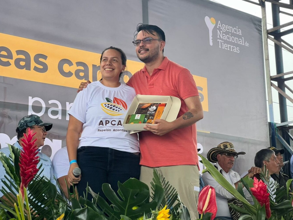 Entrega en el Atlántico