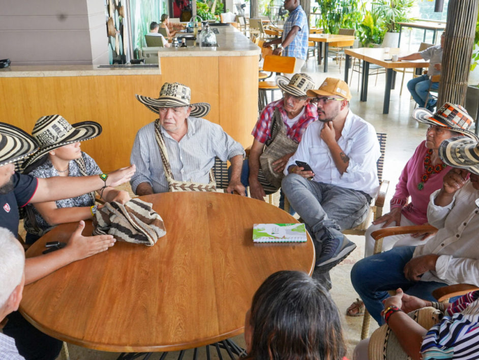 Rueda de negocios de ganaderos.