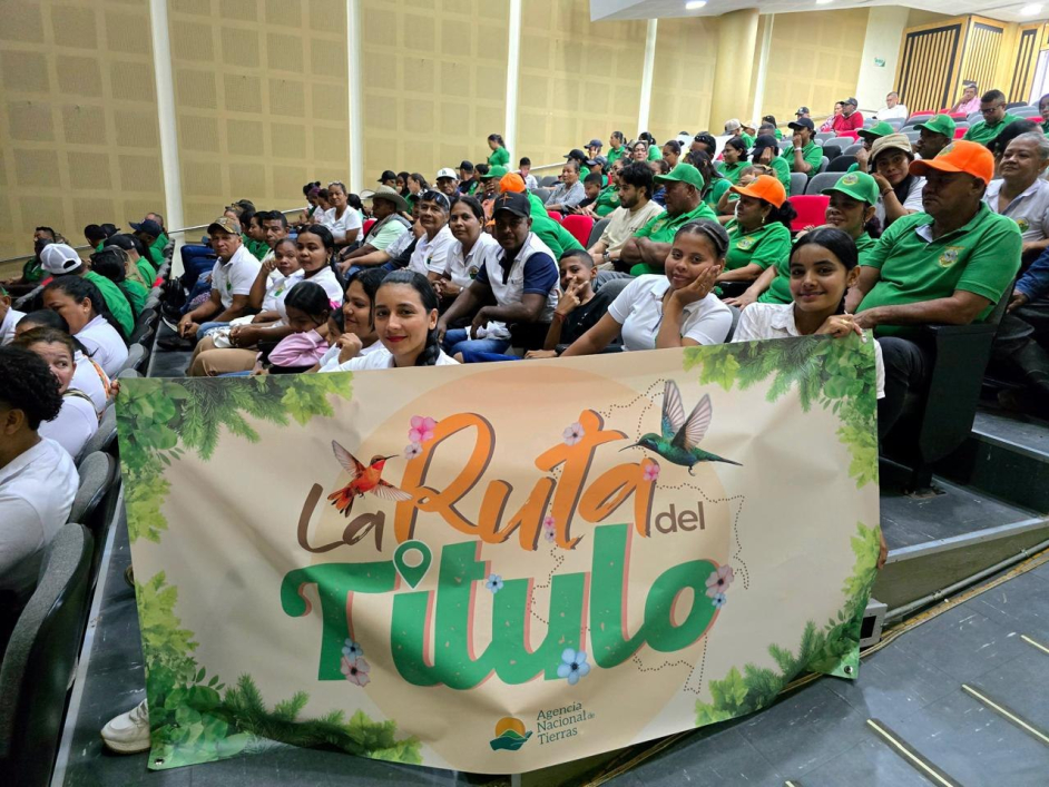 La Ruta del Título acelera la Reforma Agraria con la entrega de 1.530 hectáreas en Caucasia